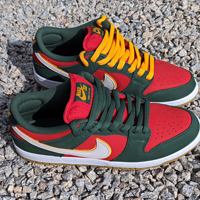 Nike SB Dunk Low Pro PRM Herren Low Top Sneaker Leder EU 45 FZ1287-300