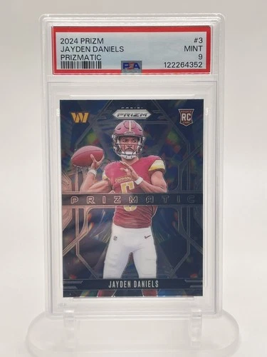 2024 Panini Prizm - Prizmatic Jayden Daniels #3 (RC) PSA 9!