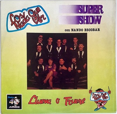 Los Nada Que Ver - Llueva O Truene  Tu Marcha Salsa - Vinyl 1989 Sonolux EX