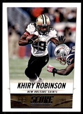 2014 Score Khiry Robinson Football Cards #138