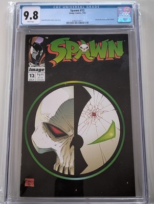 Spawn #12 CGC 9.8 White Todd McFarlane Image Comics