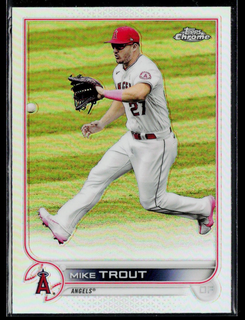 2022 Topps Chrome #200 Mike Trout Refractor