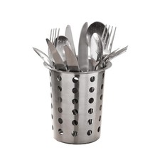 Stainless Steel Cutlery Utensils Caddy Kitchen Drainer Storage Container Holder