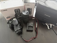 Canon EOS Rebel T7 24.1MP Digital Camera - Black Kit with 18-55mm and 75-300mmg