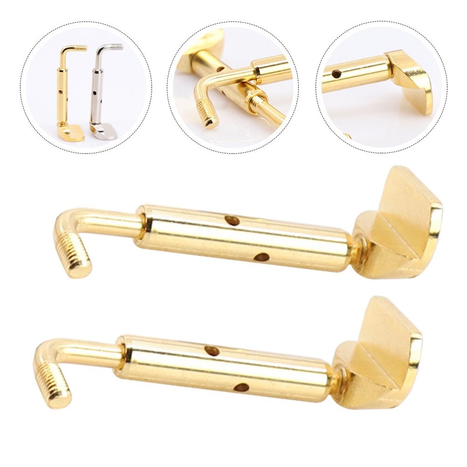 2 Pcs Chin Rest Screw Violin Helping Tools Alloy Chinrest Screws | eBay ...