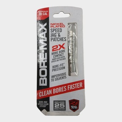Real Avid Bore-Max Speed Jag .40 Caliber with 25 Patches