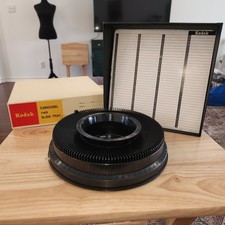 Genuine Vintage Kodak Black Carousel 140 Slot Plastic Slide Tray In Original Box