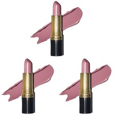Revlon Super Lustrous Creme Lipstick, Creamy Formula, 668 Primrose, Pack of 3