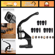 Handmade Manual Press Machine for Button Installation - Mute Stamping Tool, Snap