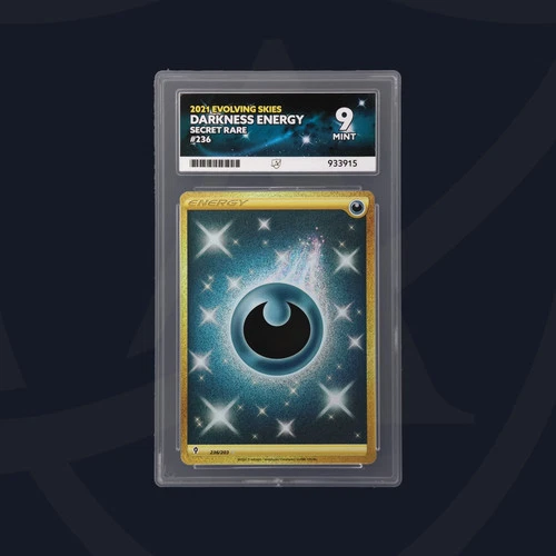 ACE 9   - Darkness Energy - 236/203 - Evolving Skies - Pokemon