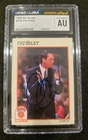 Pat Riley Signed 1991-92 NBA Hoops #238 New York Knicks Autograph CGC/JSA