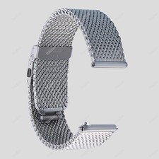 Men  s Shark Mesh Milanese Stainless Steel Watch Bracelet Strap 18mm 20mm 22mm
