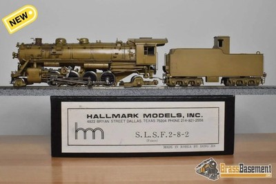 HO Brass - Hallmark Frisco SLSF 2-8-2 'Mikado' - Unpainted