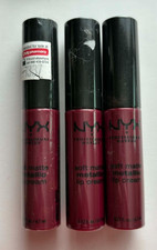NYX Soft Matte Metallic Lip Cream SMMLC11 Madrid Lot of 3