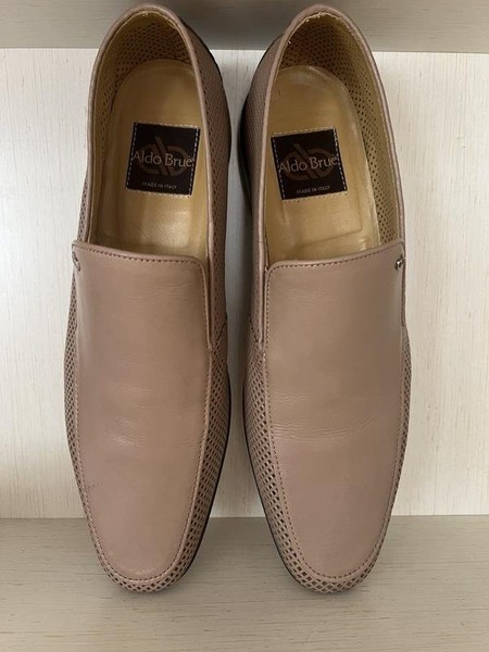 Men Aldo Brue Heels Brown 43