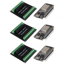 ESP32 Development Board 3 Sets 30Pin WiFi Bluetooth CP2102 Arduino Compatible