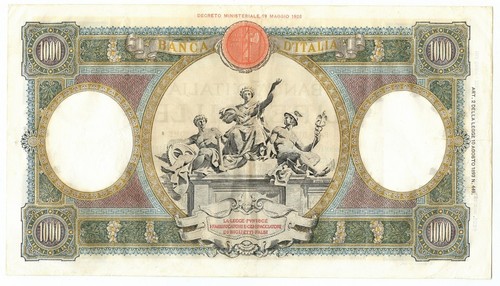 1000 LIRAS CAPRANESI PUBBLICHE MARINA REGINE FASCIO ROMA 12/02/1935 BB+ - Imagen 2 de 6