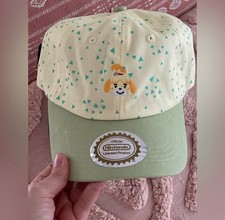 Official Nintendo Animal Crossing Isabelle Baseball Cap Adjustable OS NWT