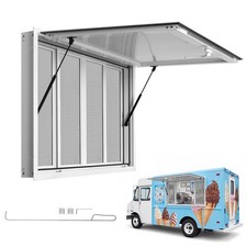 VEVOR 60x36 in Concession Window Aluminum Alloy Frame Service Window Food Truck