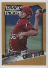 2014 Panini Prizm Perennial Draft Picks Orange 27/60 Chris Oliver #31 04ys