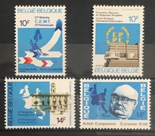 BELGIUM - 1978 EUROPEAN ACTION NHM SET SG 2520 - 2523 cv £5.20