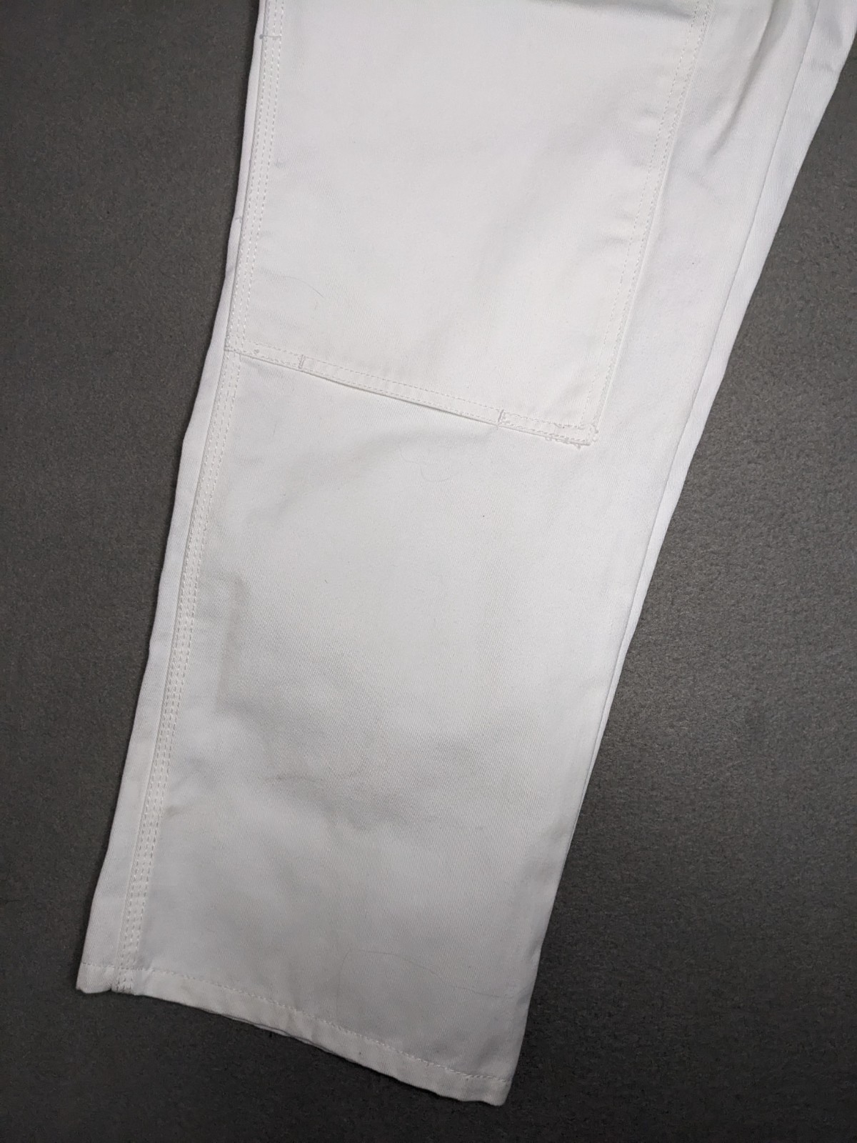Dickies Double Knee Carpenter Pants Men's Size 36x30 White Workwear Hammer Loops image 5