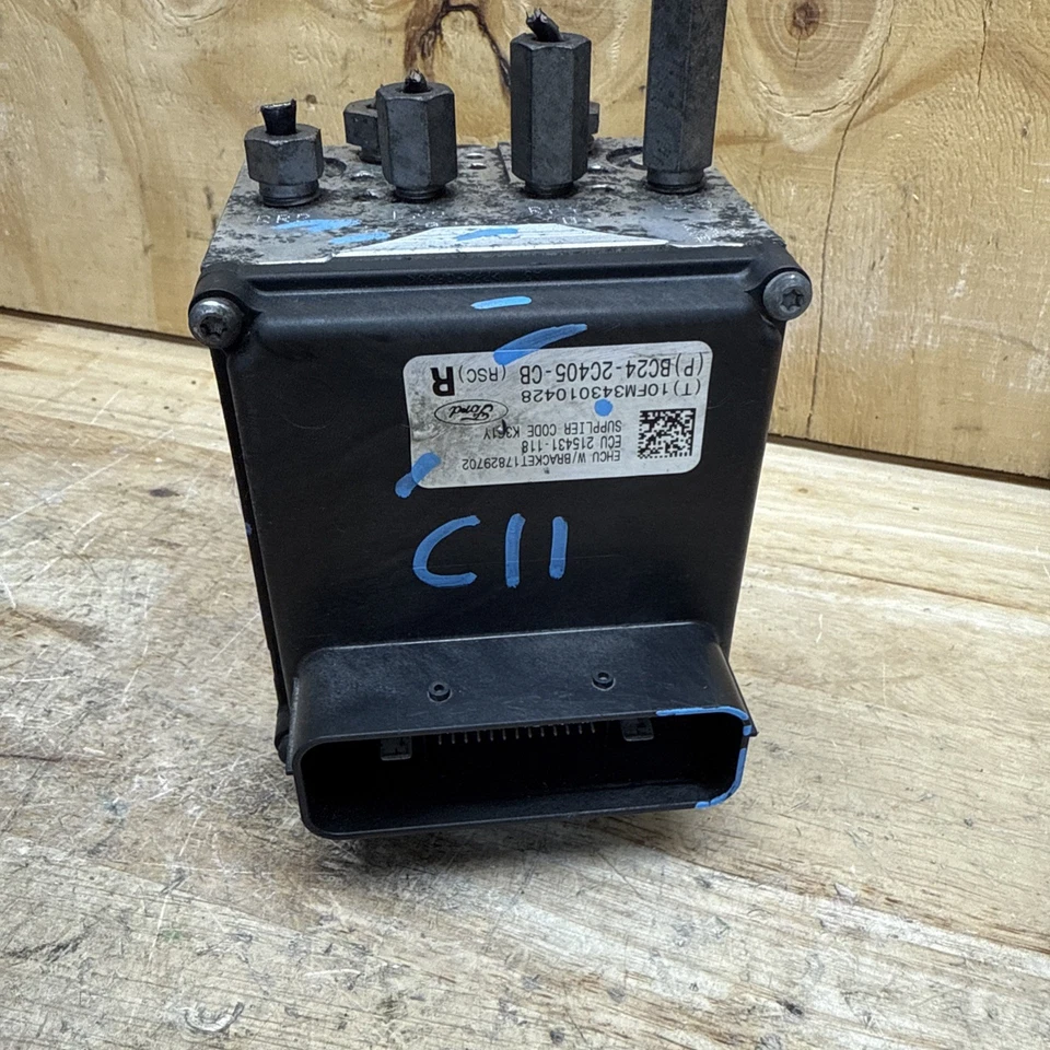 2011-2014 Ford E150 E250 E350 Van ABS Anti Lock Brake Pump BC24-2C405-CB Foto 3 de 4