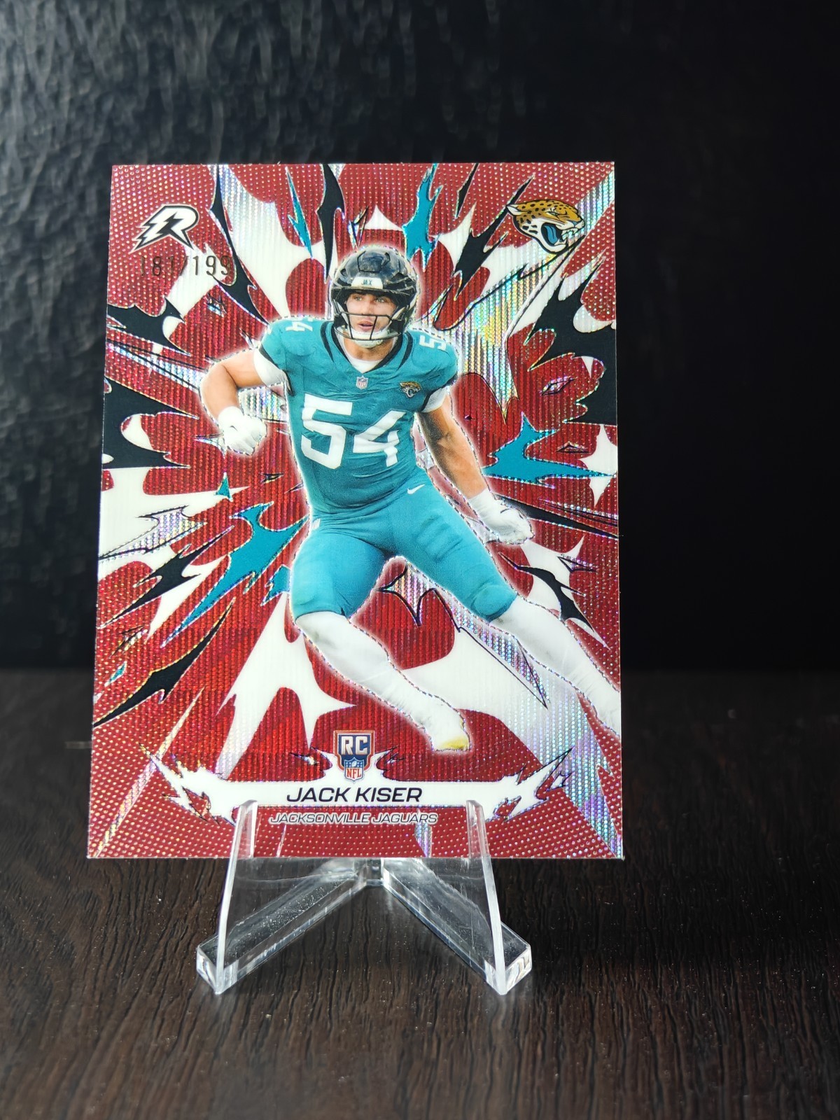 Topps 2026 Jack Kiser #143 Rookie Jacksonville Jaguars /199