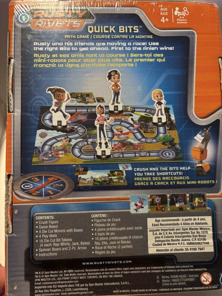 Rusty Rivets Quick Bits Path Game Board Game with Crush Figure - Image 3 of 4