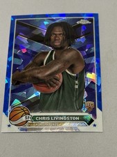 2024 Topps Chrome Sapphire Rookie Chris Livingston RC Bucks