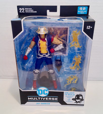 McFarlane DC Multiverse Jay Garrick Speed Metal 7  BAF Action Figure DAMAGED BOX