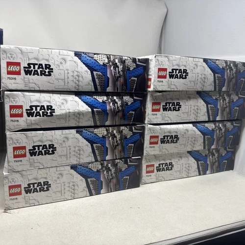 LEGO Star Wars MANDALORIAN STARFIGHTER Set 75316 Sealed Brand NEW Lot of 8