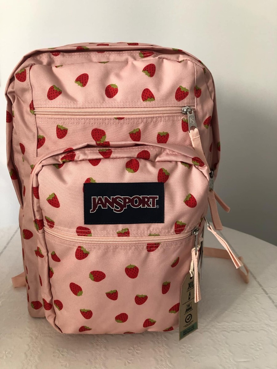 strawberry jansport bag Laptop Backpack - Computer with 2 Compartments, Ergonomic Shoulder Straps, 15 Laptop Sleeve, Haul Handle These are particularly useful for students where carrying large books and many different items ranging from digital tools to snacks become the norm Jansport Big Student Backpack Strawberry