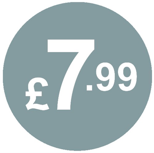 20mm Silver Price Point Stickers / Sticky Swing Tag Labels £1, £1.99, £5, £10 - Picture 44 of 49