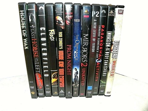 Horror Movie DVD Lot 12 House of 1000 Corpses-Frogs-House of Wax-Prom Night more - Picture 9 of 9