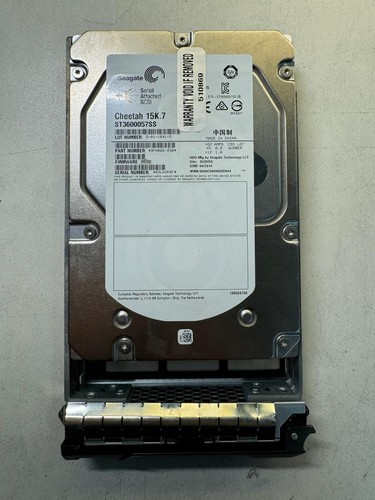 SEAGATE ST3600057SS 9FN066-038 600GB 15K RPM 16MB CACHE 6Gb/s SAS 3.5" HDD - Picture 1 of 7
