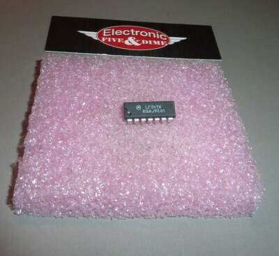 LF347N Motorola Operational Amplifier, 4 Func, 13000uV Offset-Max, JFET, PDIP14 