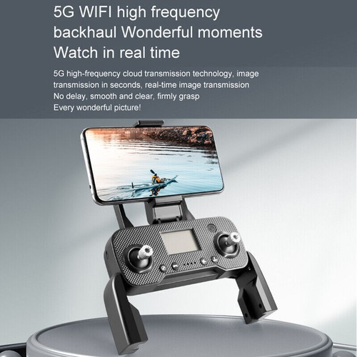 RG106 PRO Drone GPS FPV Cardán de 3 Ejes 8K HD Doble Cámara Cuadricóptero 3 Baterías - Imagen 12 de 23