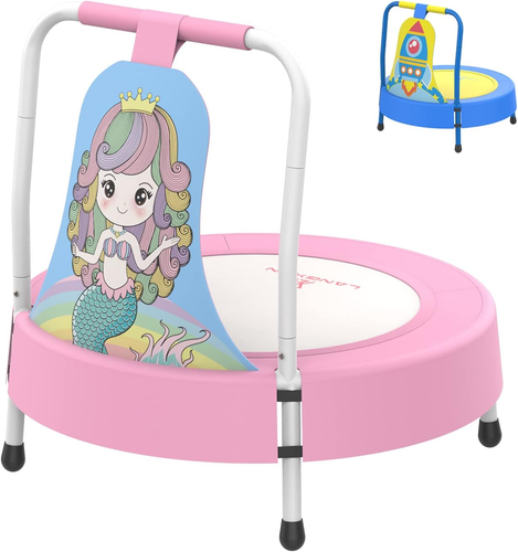 Baby & Toddler Toys, Mini Toddler Trampoline, Birthday Gifts for Baby Toddler Bo
