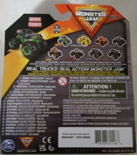 New Monster Jam Series 37 Grave Digger - Picture 2 of 2