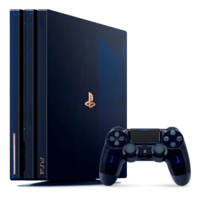 Sony PlayStation 4 Pro Edición Limitada 2TB Consola - Azul