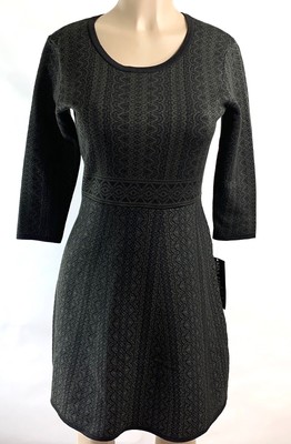nina leonard sweater dress