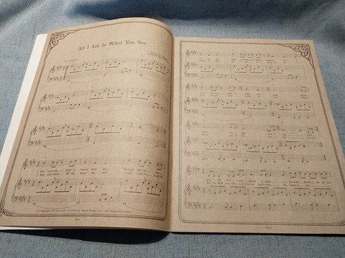 RANDY MATTHEWS -All I Am Is What You See... 1972 songbook, 37 pages, Jesus Music - Picture 3 of 5