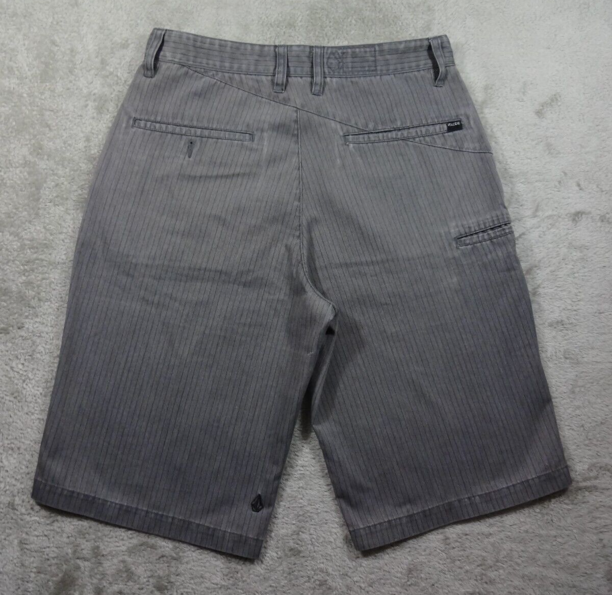 ★CERRIC★STRIPE FOLDOVER SHORTS★1893★Charcoal★韓国★人気 Surf Shorts - Black – Polar Skate Co.