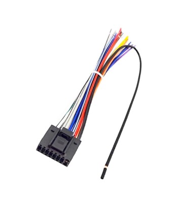 New Wire Harness 16-pin Replacement for Kenwood Car Radio DDX773BH DDX-773BH