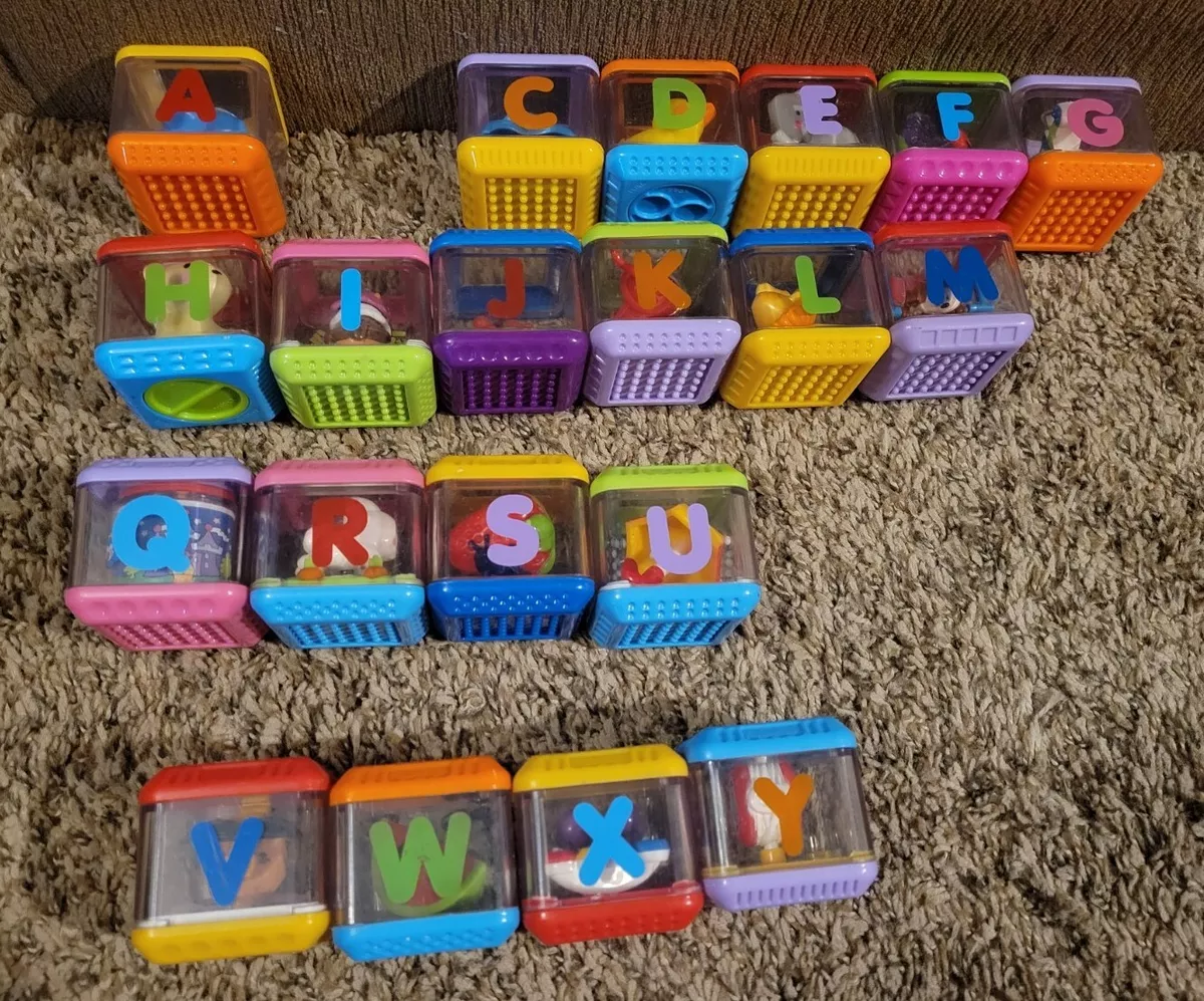 Fisher price peek hotsell a blocks alphabet