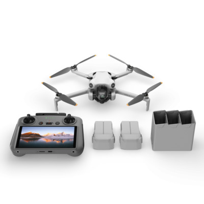 DJI Mini 4 Pro Fly More Combo Plus (DJI RC 2) Includes 3