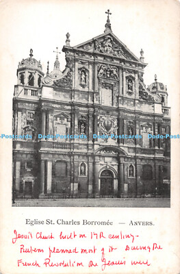 R495650 Anvers Eglise St Charles Borromee Postcard