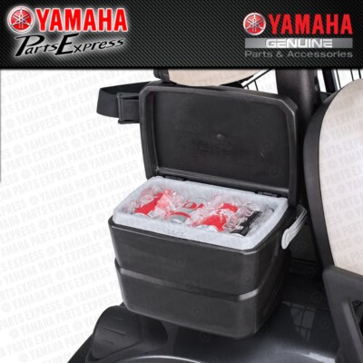 NEW YAMAHA THE DRIVE DRIVE2 FLEET GOLF CART OEM BLACK INSULATED COOLER 12 PACK