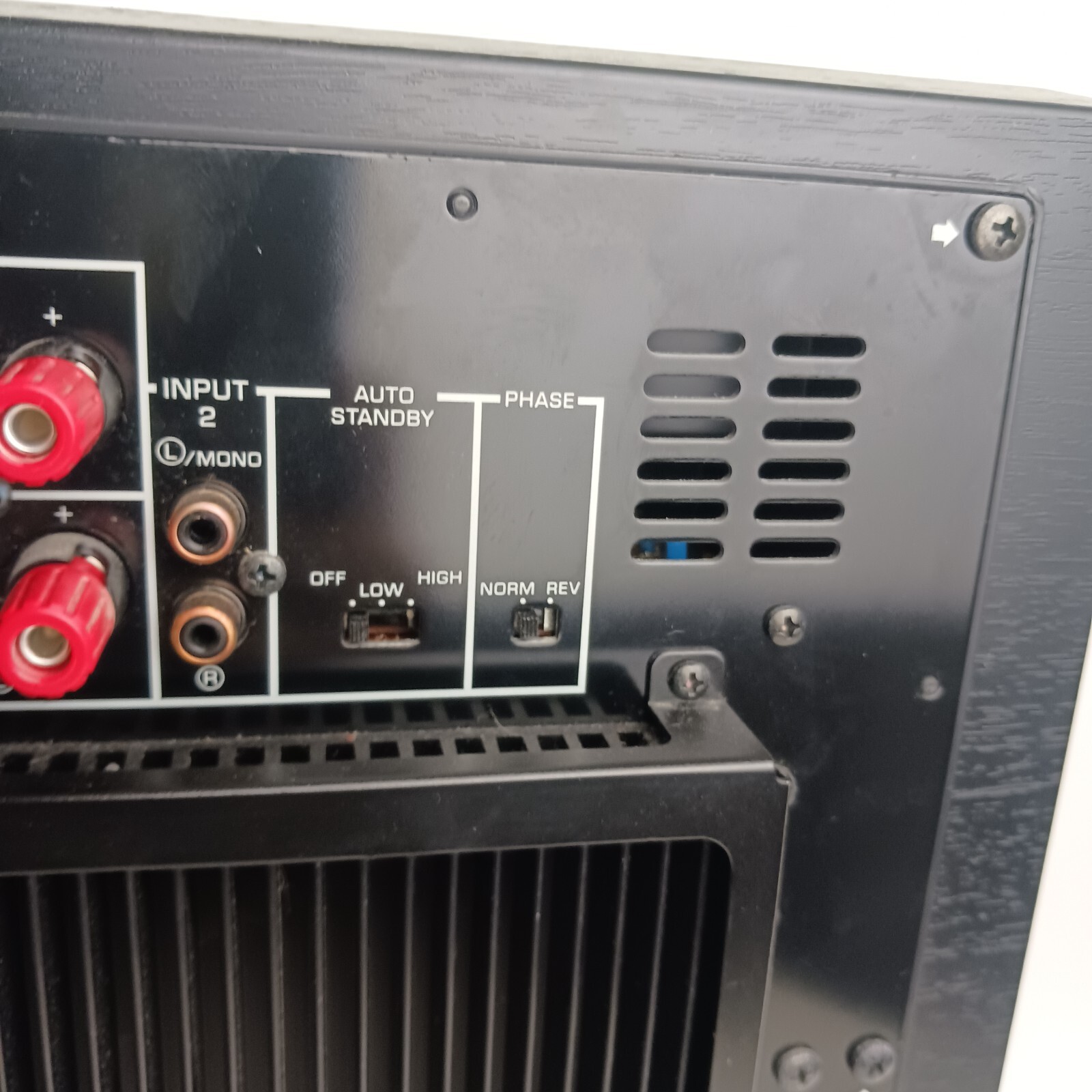 Yamaha Wired Powered Subwoofer sw315 With Manual Model YSTSW315